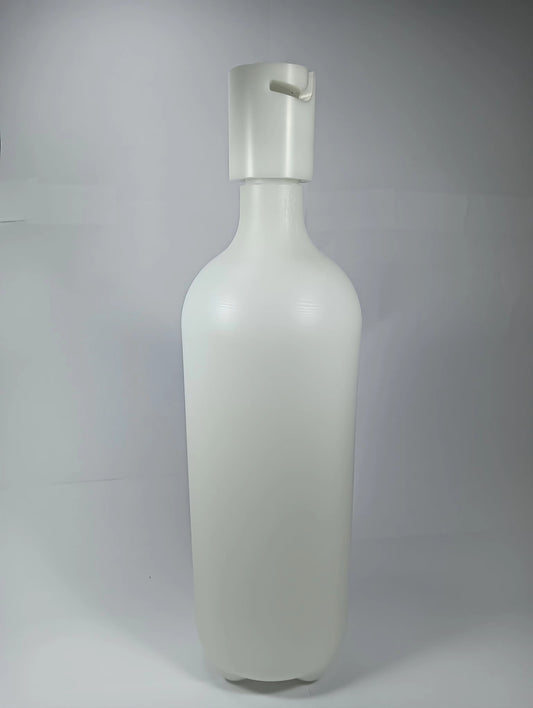 1 Liter Plastic Bottle w/Cap & Pick-Up Tube