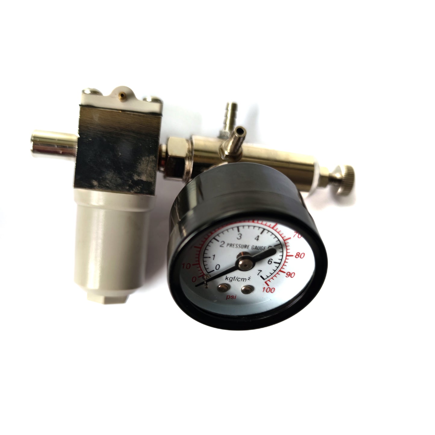 Integrated Master Shut-off  Valve w/ 1" Gauge